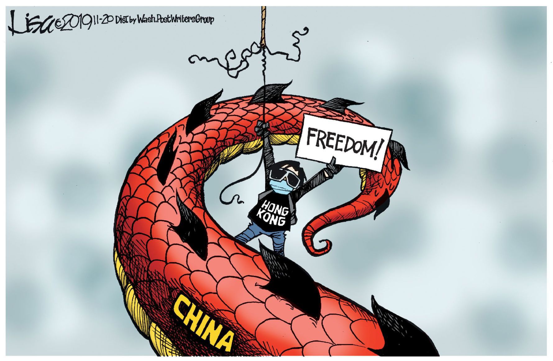 Lisa Benson cartoon